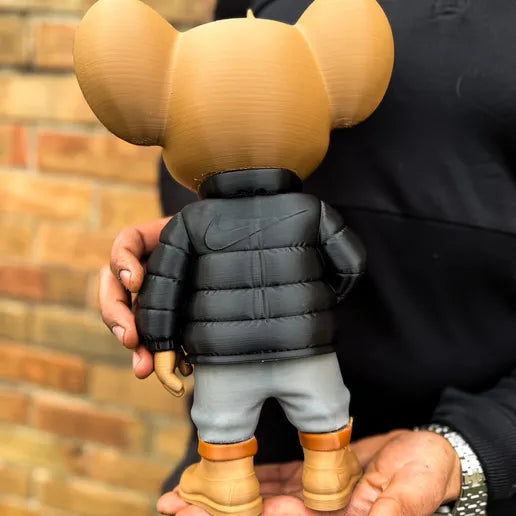 Jerry Mouse Street Style 3D Printed Figure