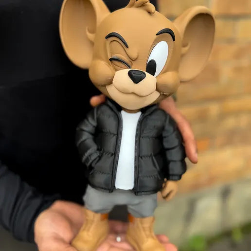 Jerry Mouse Street Style 3D Printed Figure